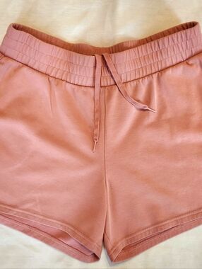 Women's Pink Puma Drawstring Active Shorts